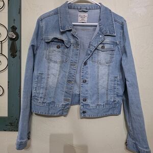 Love Tree Light Blue Denim Jacket